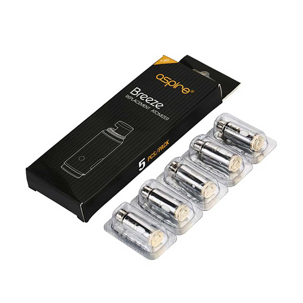 Aspire Breeze Replacement Coils (5-Pack)