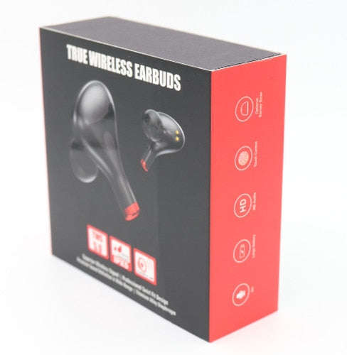 Sport True Wireless Earbuds - T08S-Black