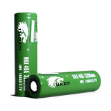 IMREN Green IMR 18650 3200mAh 40A 3.7V Battery (2-Pack)