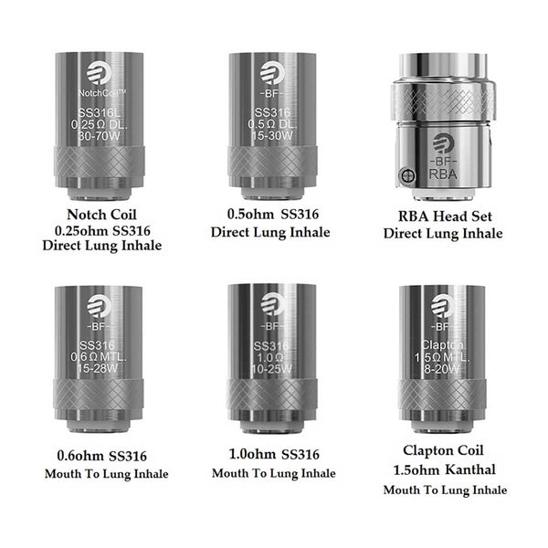 Joyetech BF Atomizer Heads (5Pack) Simply Vapour