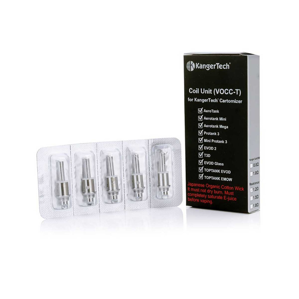 KangerTech VOCC-T Replacement Coil (5-Pack)