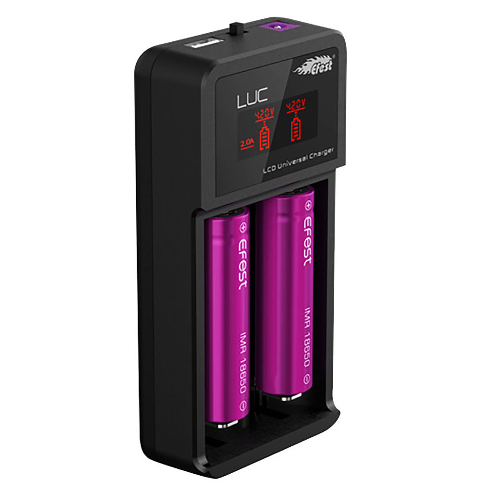 LUC V2 18650 Battery Charger (2-Bay)