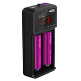 LUC V2 18650 Battery Charger (2-Bay)