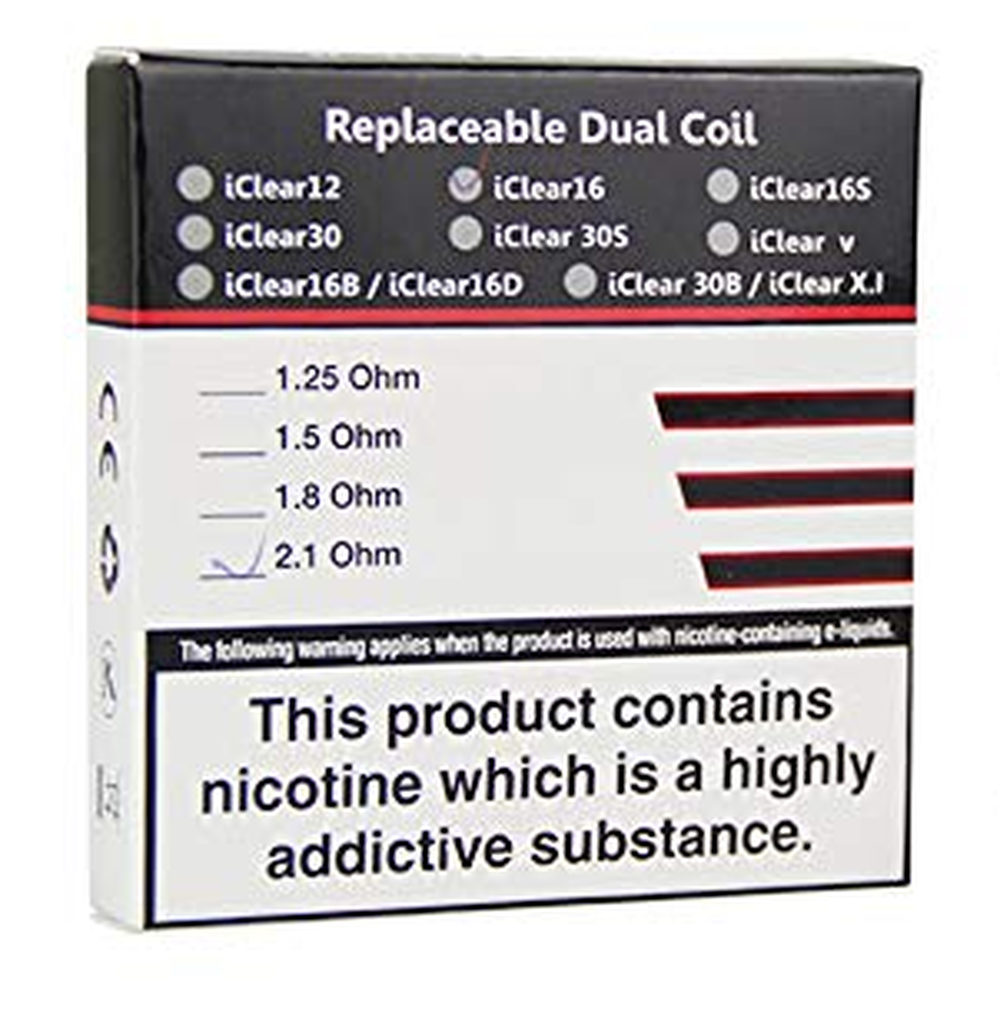 Innokin iClear16 Dual Coil Replacement Coil - 5PK