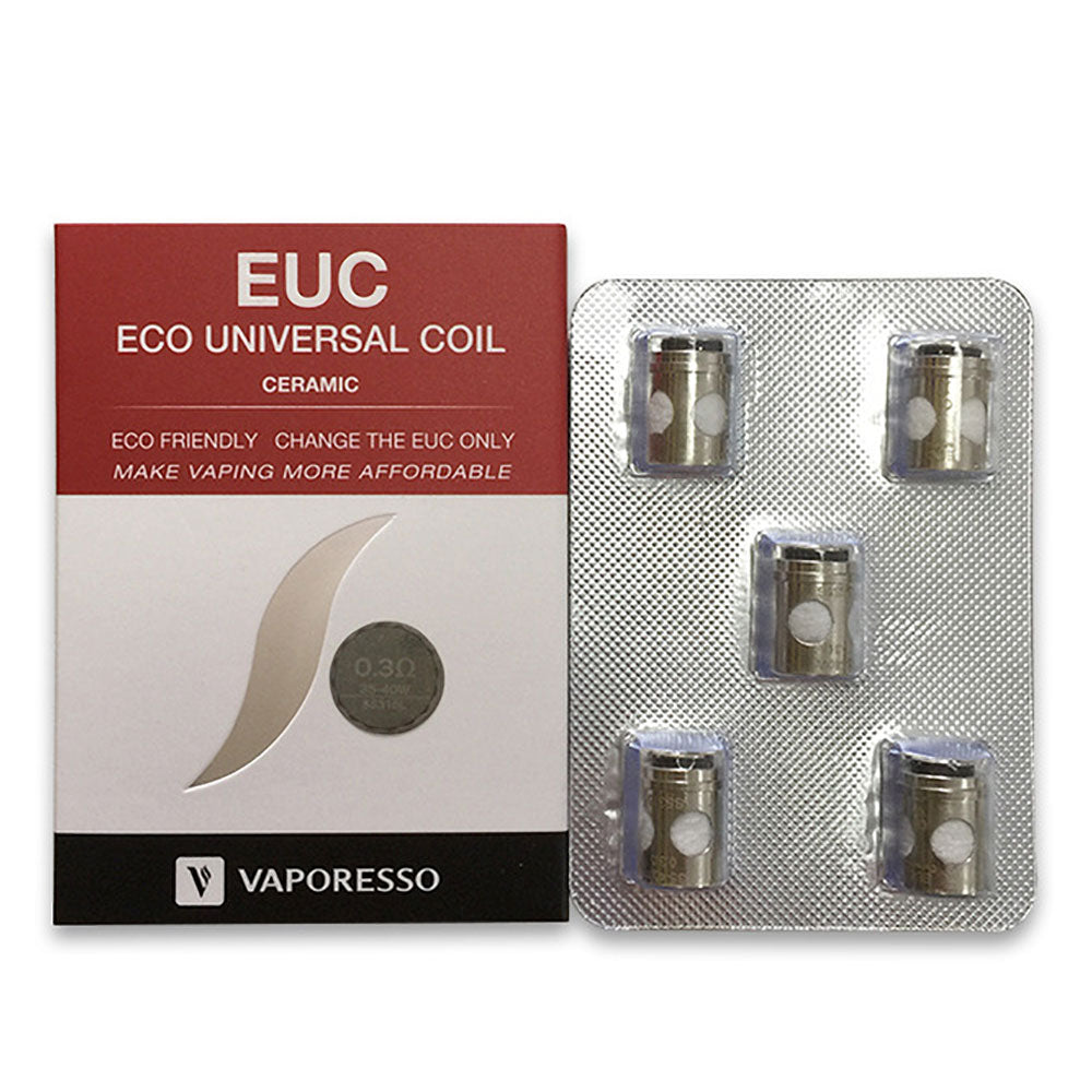 Vaporesso EUC Ceramic Replacement Coil (5-Pack)