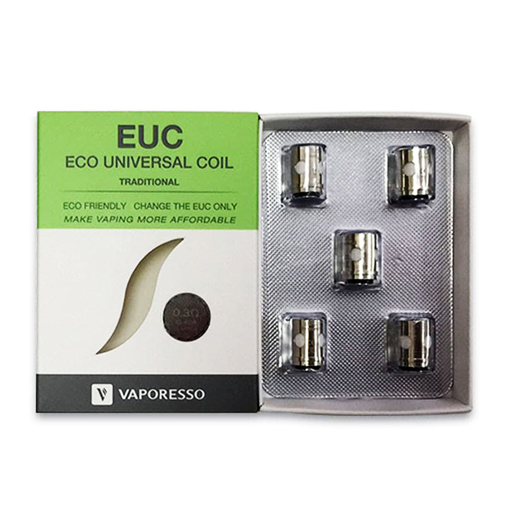 gnist Downtown tand Vaporesso EUC Traditional Replacement Coil (5-Pack) | Simply Vapour